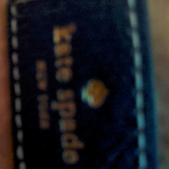 Kate Spade Crossbody Bag Blue and White EUC - Picture 6 of 7